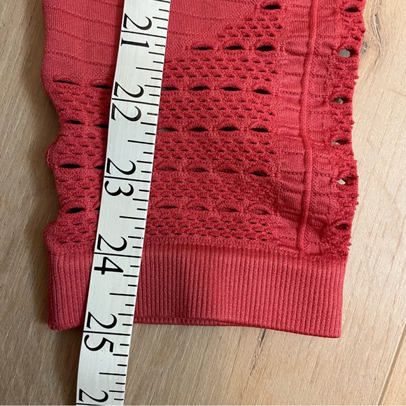 NWOT GYMSHARK Vibrant Red Leggings - Picture 6 of 6